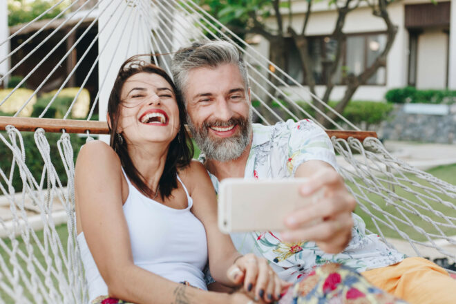 Couple hammock